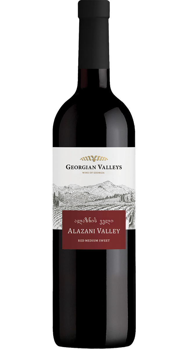 Georgian Valleys Alazani Valley red